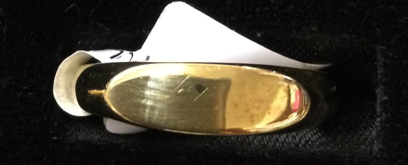 9ct Yellow Gold Sml Ov Pol