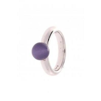 Silver 'iolite' Cz