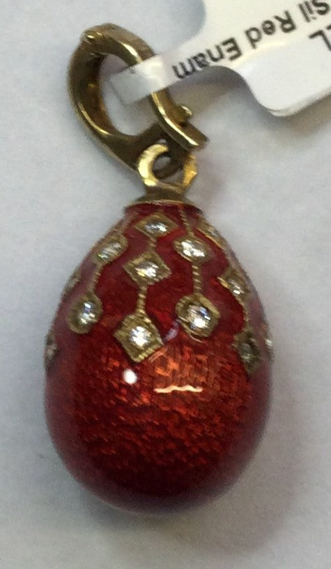 Gld On Silver Red Enam