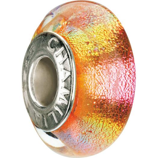 Silver Charm - Pink Copper
