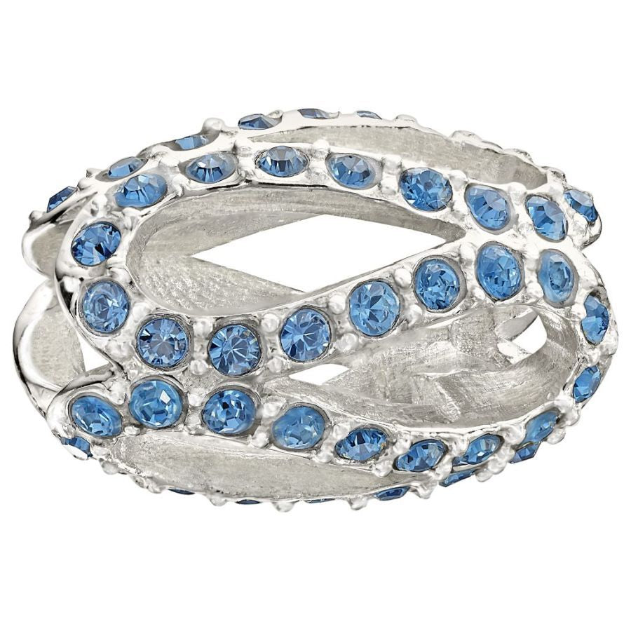 Silver bead - Glistening Meander