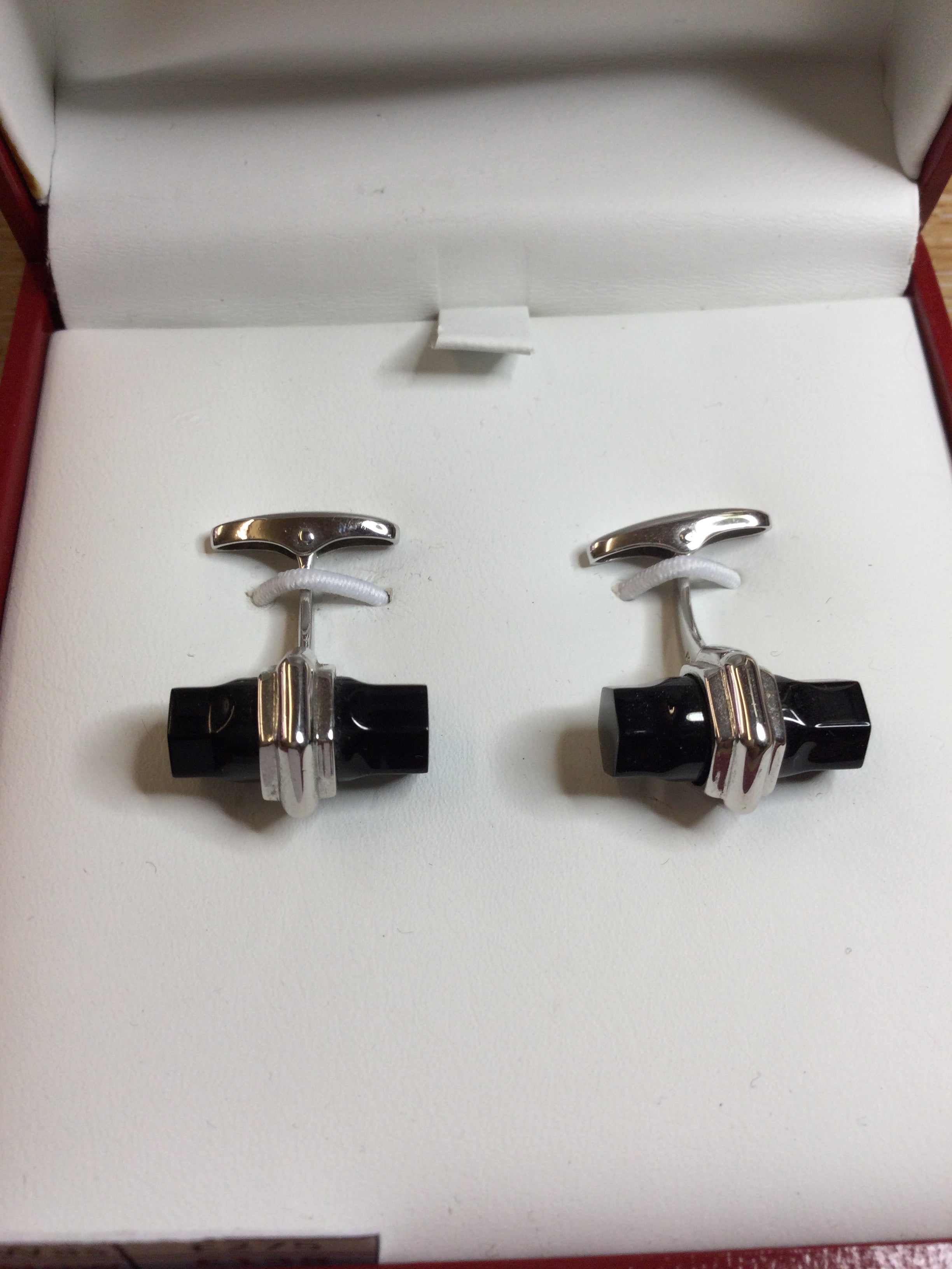 B-Mania Black Cuff Links