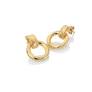 Jac Jossa Gold Plated Silver Spirit Earrings