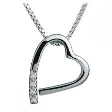 Silver Romantic Pendant & Chain