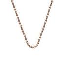Silver Rose Gold Plated 16-18' Belcher Link Chain