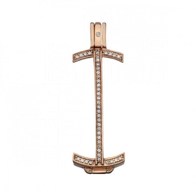 Emozioni Rose Gold Plated 33mm Carezza Coin Keeper