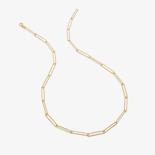 Jac Jossa Embrace Twisted Wired Chain