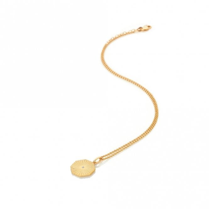 Jac Jossa Hope Octagon Pendant & Chain