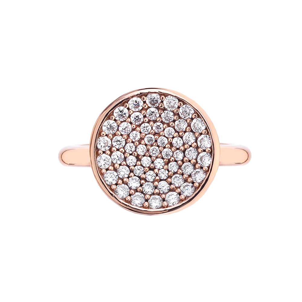 Gents Rose PVD Burlingham On Strap Rose Dial