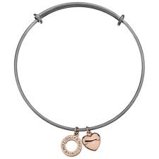Rose Gold Plated Small Adjustable Bangle
