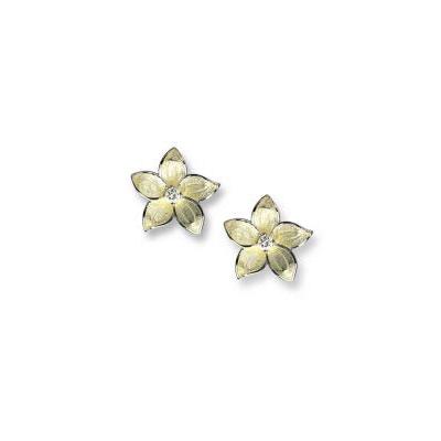 Silver Steph Stud-Yell Pear