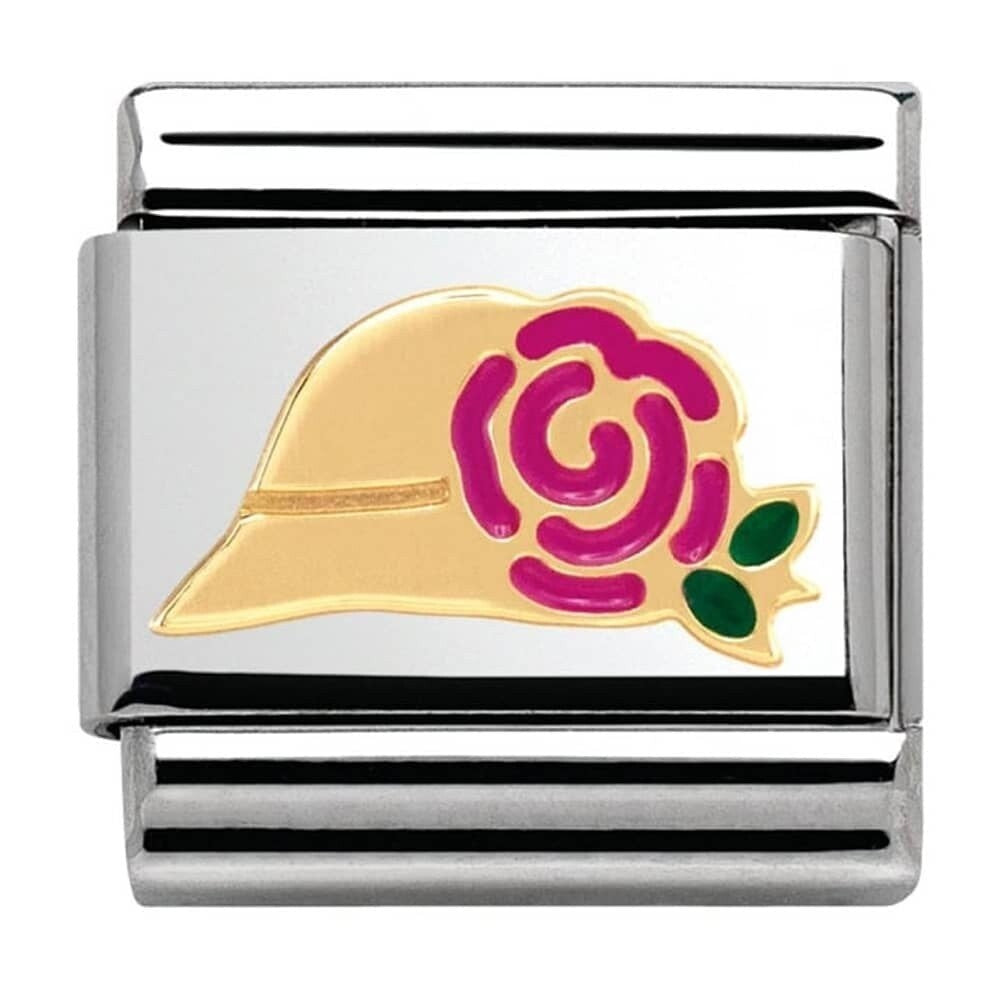 Composable Classic Stainless Steel With Enamel And 18k Gold Madame & Monsieur -  Madame's hat
