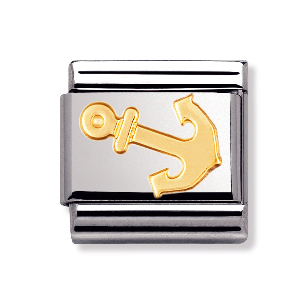 Composable Classic Sports In Stainless Steel With 18k Gold (Anchor)