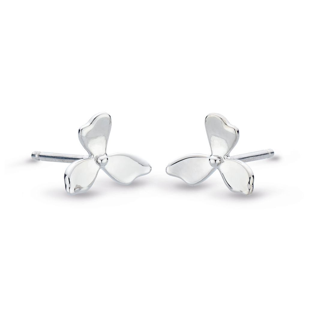 Silver Blossom Eden Mature Wrapped Leaf Cuff