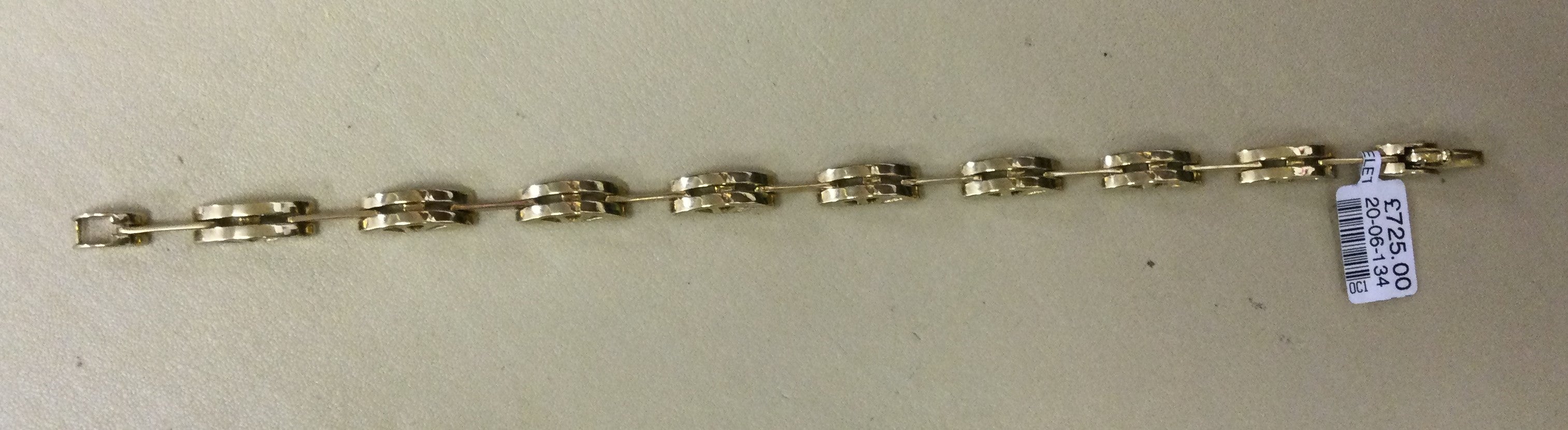 9ct Yellow Gold Fancy Bracelet