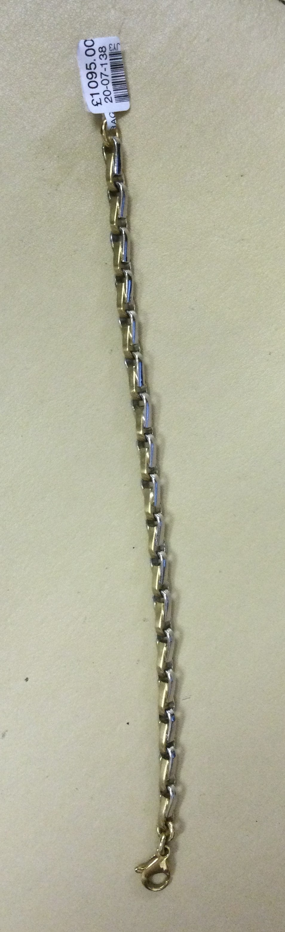 9ct Yellow and White Gold 'adagio' Bracelet
