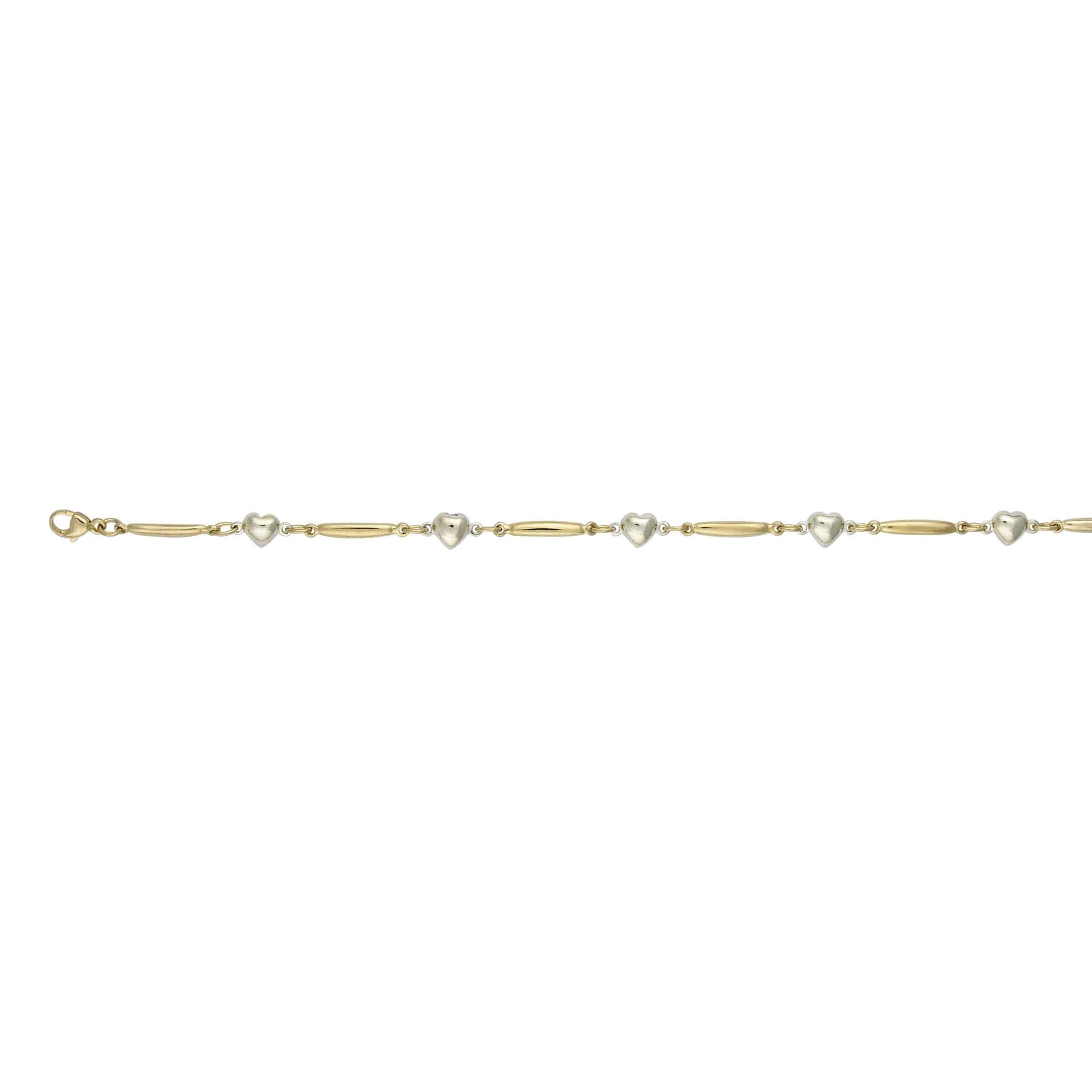 9ct Yellow and White Gold Savannah Link Blt