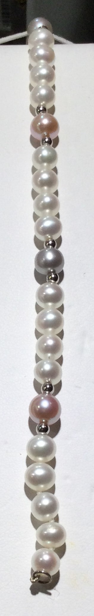 7-7.5mm Mc Cfwp &9ct White Gold Balls