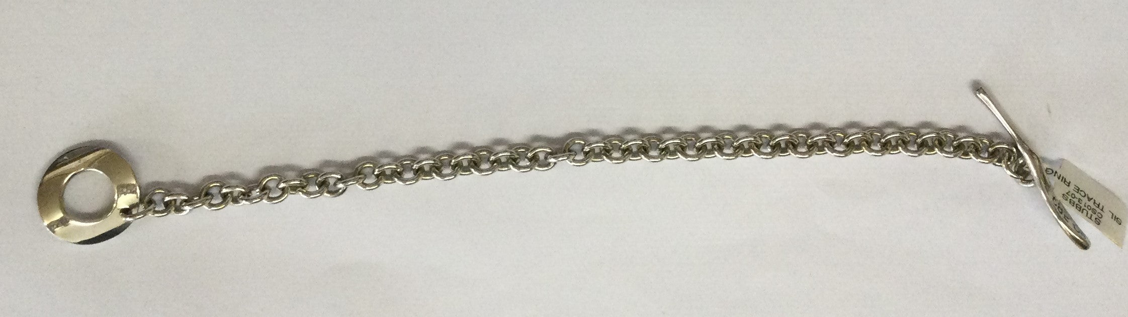 Silver Trace Ring+Toggle