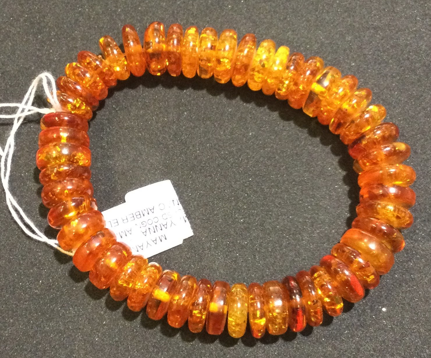Cognac Amber Elast Disc