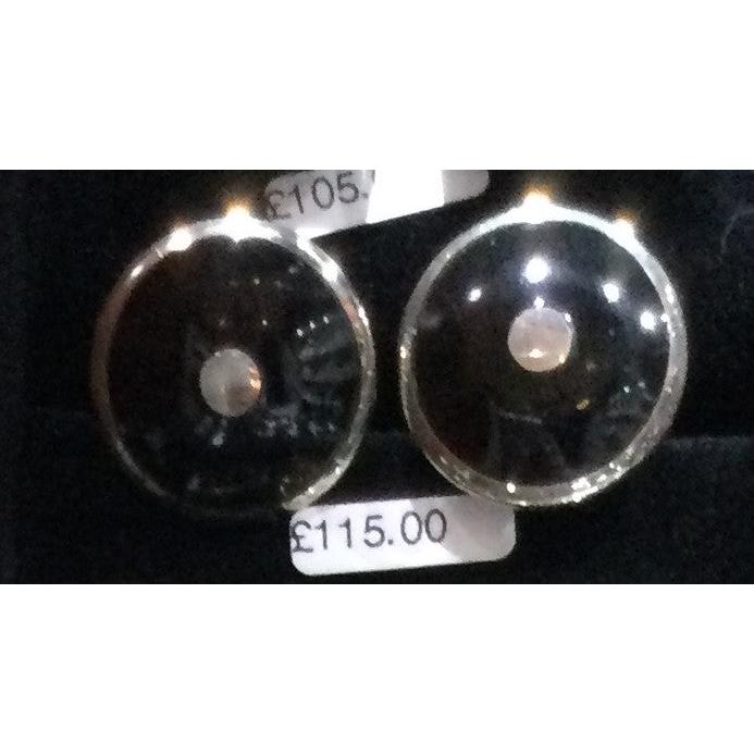 Silver Dome Cuff Links