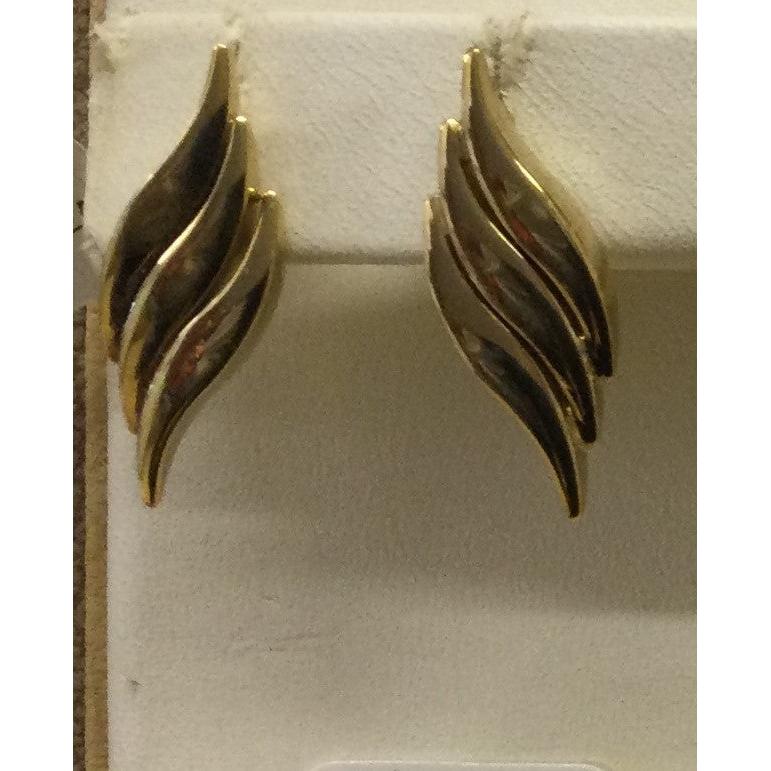 9ct Yellow Gold Stud Earring