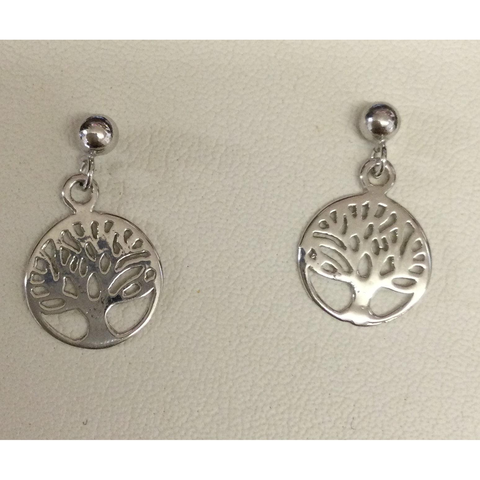 9ct White Gold Sml Tol-Drops