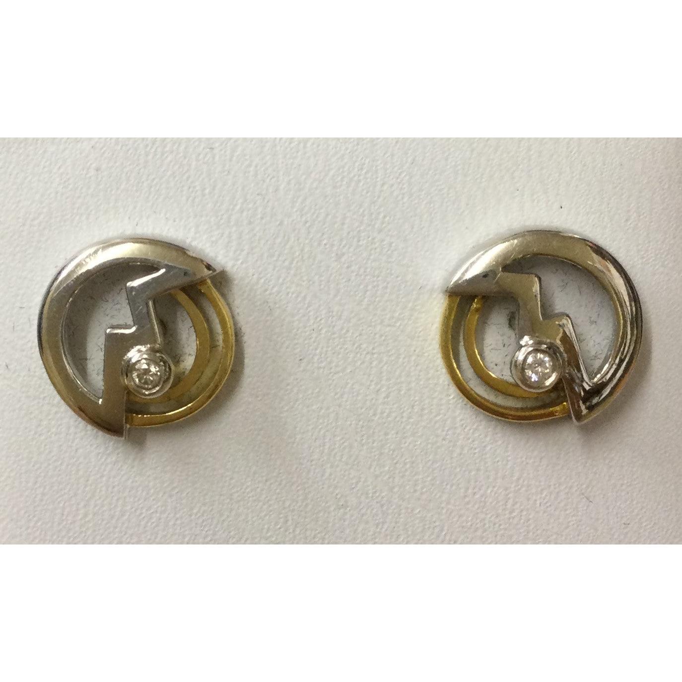 18ct/Plat Modern Ff