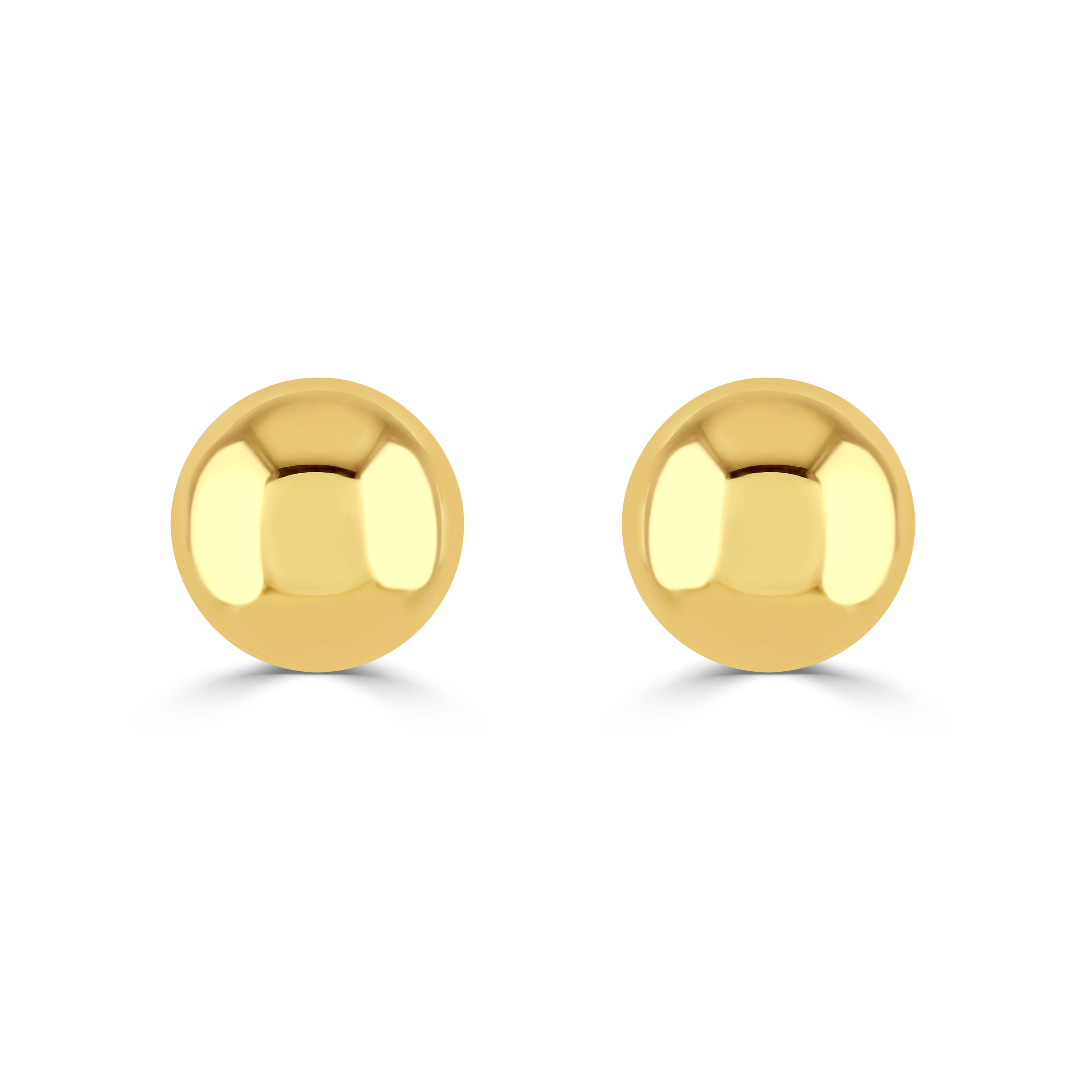 18ct Yellow Gold 7mm-Ball Stud