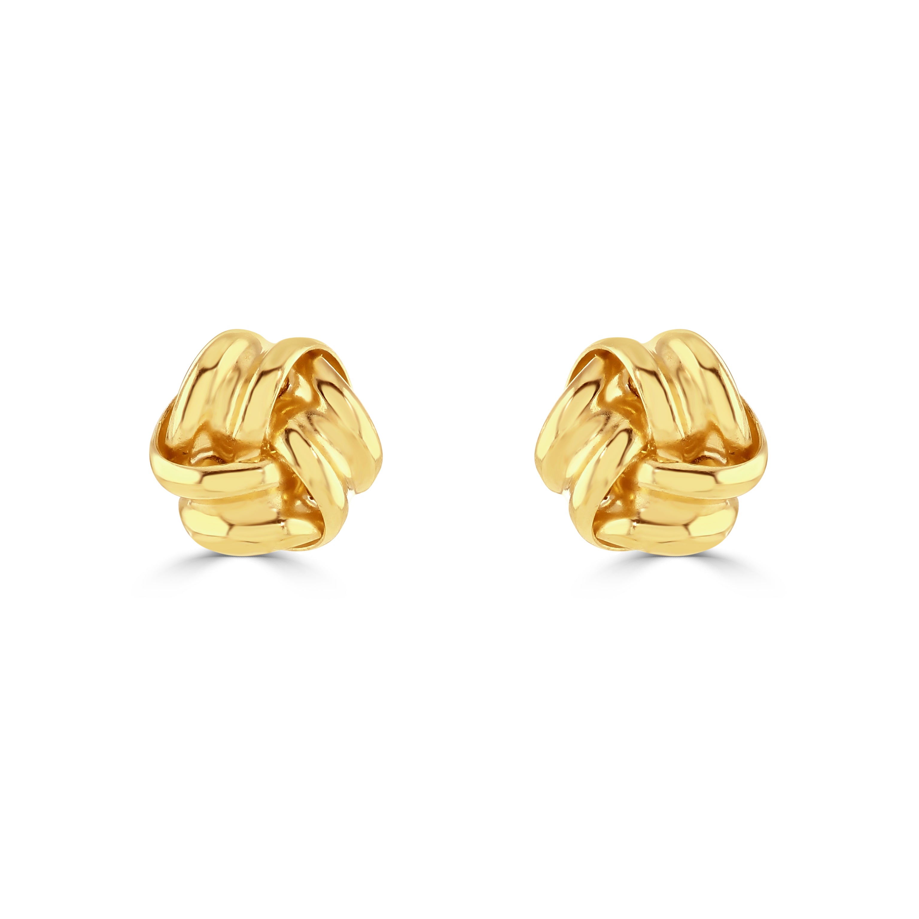 18ct Yellow Gold Sml Ribbon Knot Stud