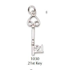 Silver 21st Key