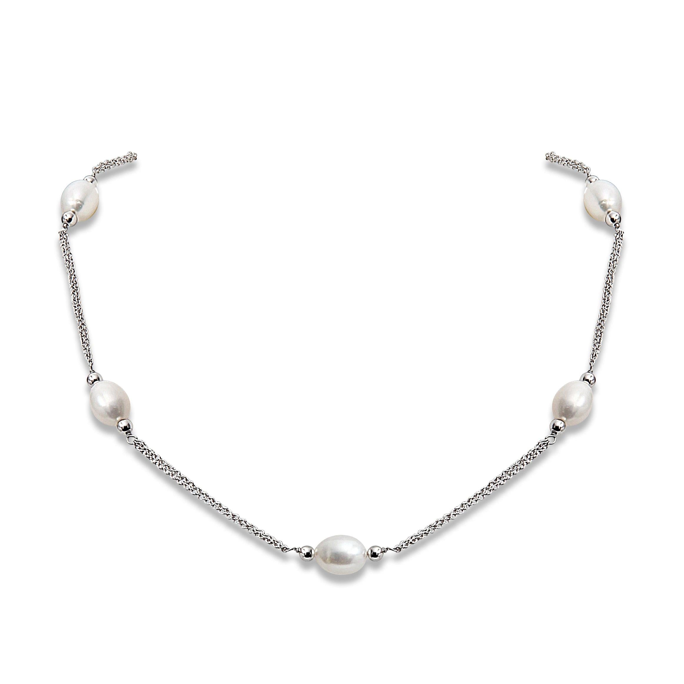 9.5-10mm Cultured Freshwater Pearl Necklace