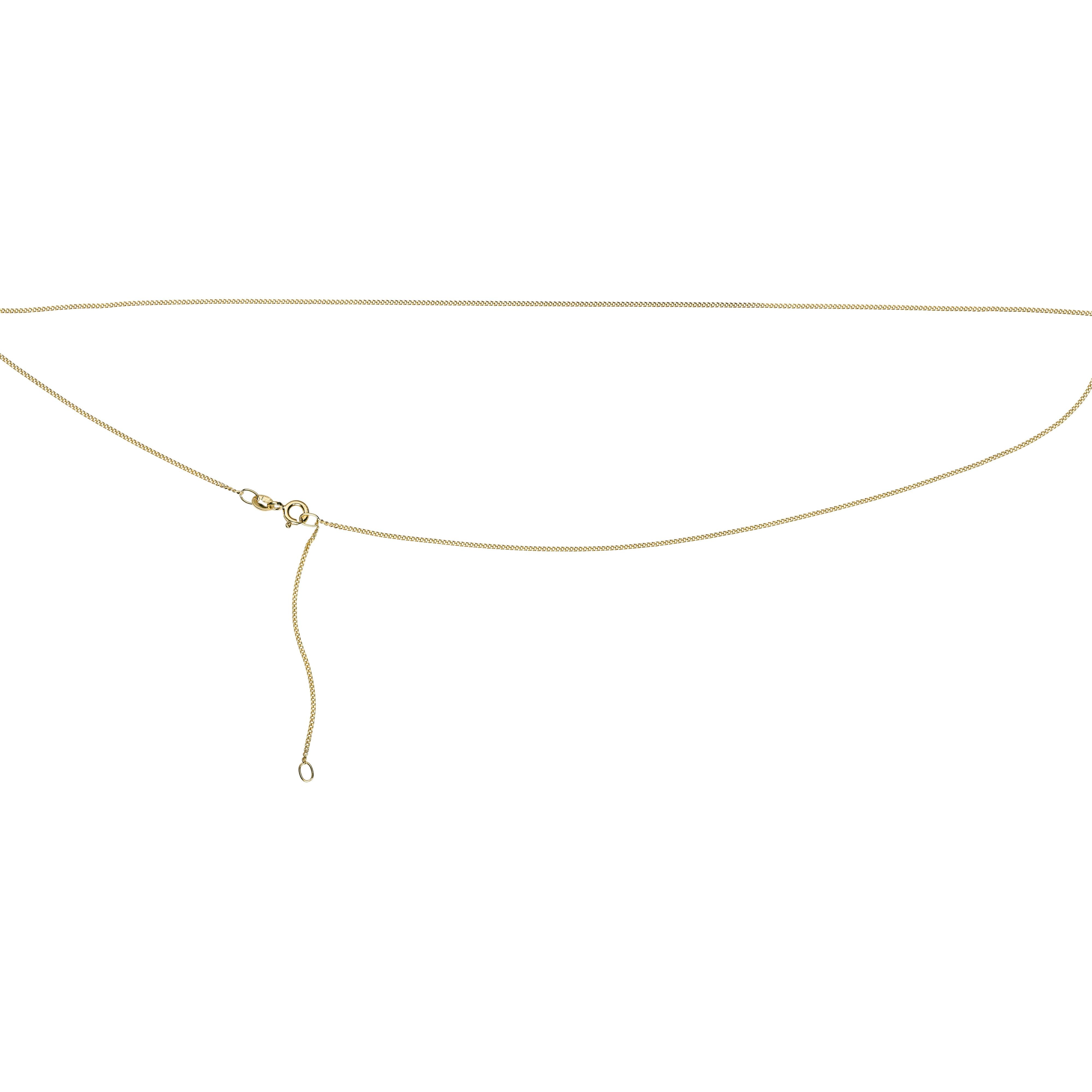 9ct Yellow Gold 51cm Curb Link Chain