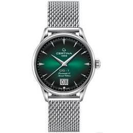 Ss Auto Ds1 Grn Dial Mesh