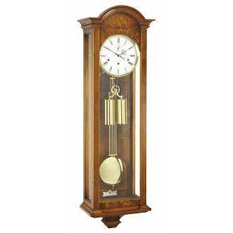 Walnut Regulator Chime Wall Clock
