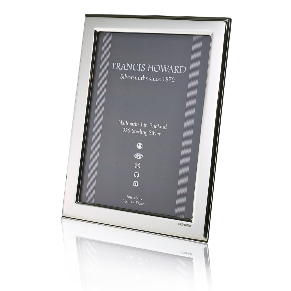 Silver 7"x5" Photoframe