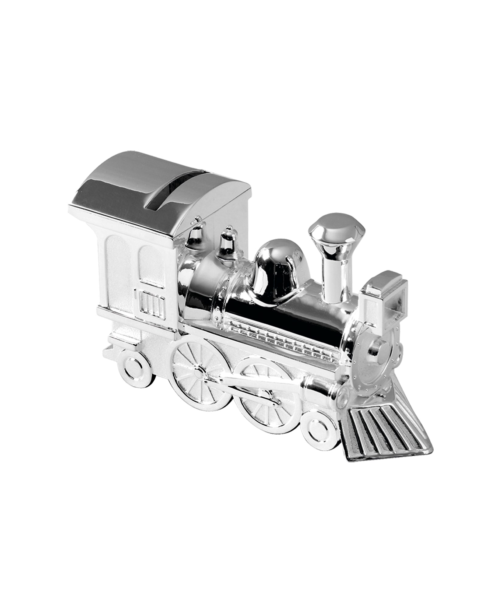Silver plated  Loco Money Box