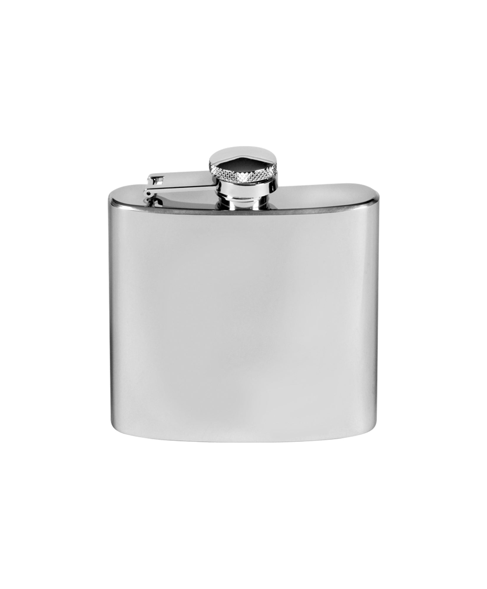 Stainless steel 6oz Flask with Captive Top+2 Cups