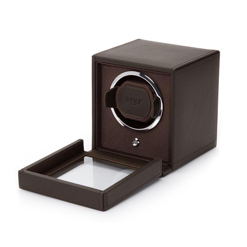 Cub Single Watch Winder - With Cover