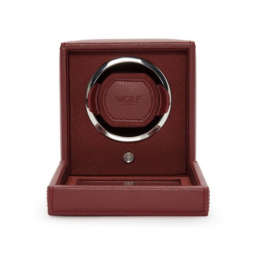 Cub Bordeaux Single Watch Winder With Cover