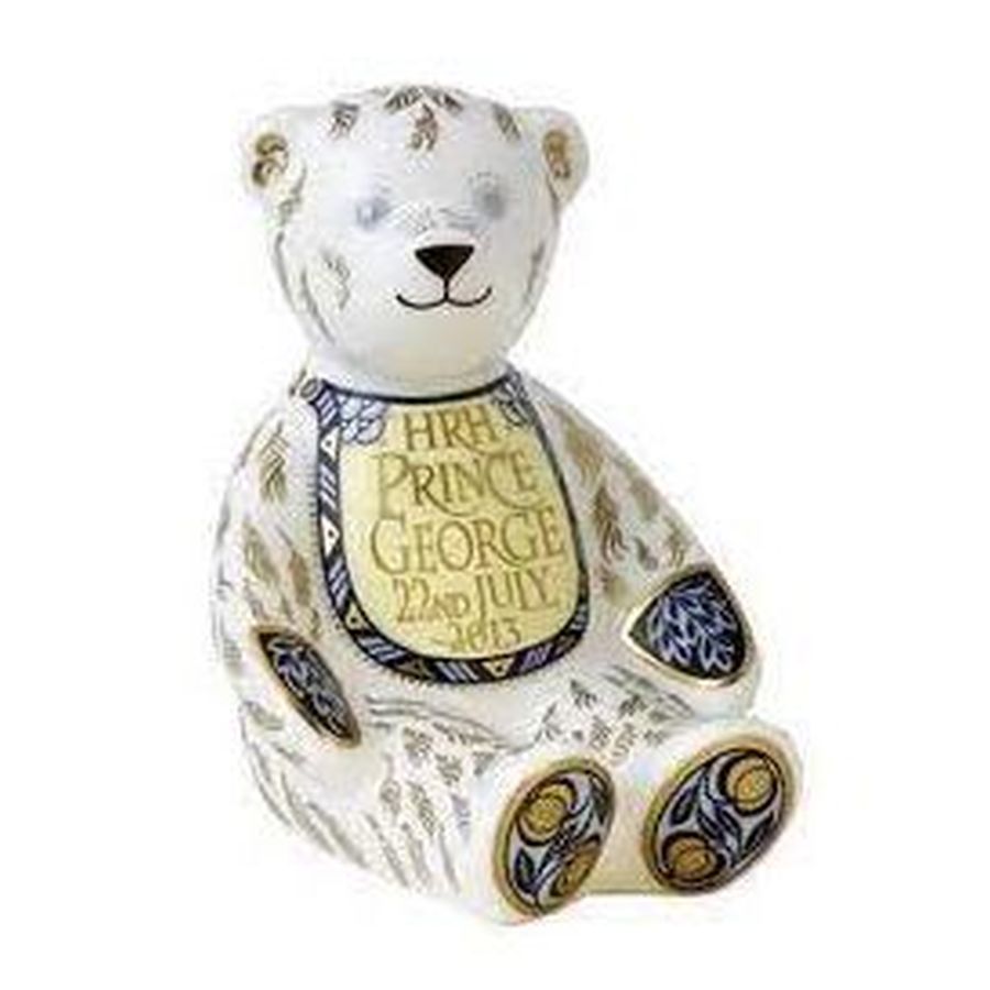 Royal Crown Derby Prince George Teddy Bear