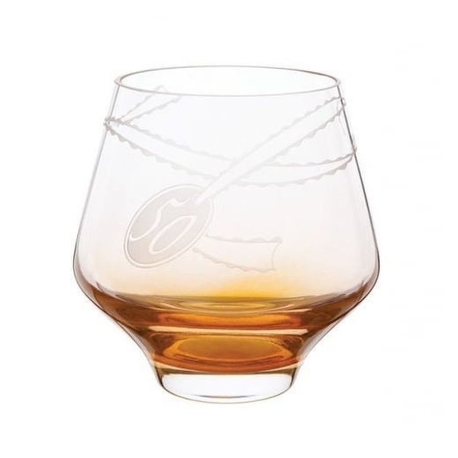 Dartington Crystal Amber Glass