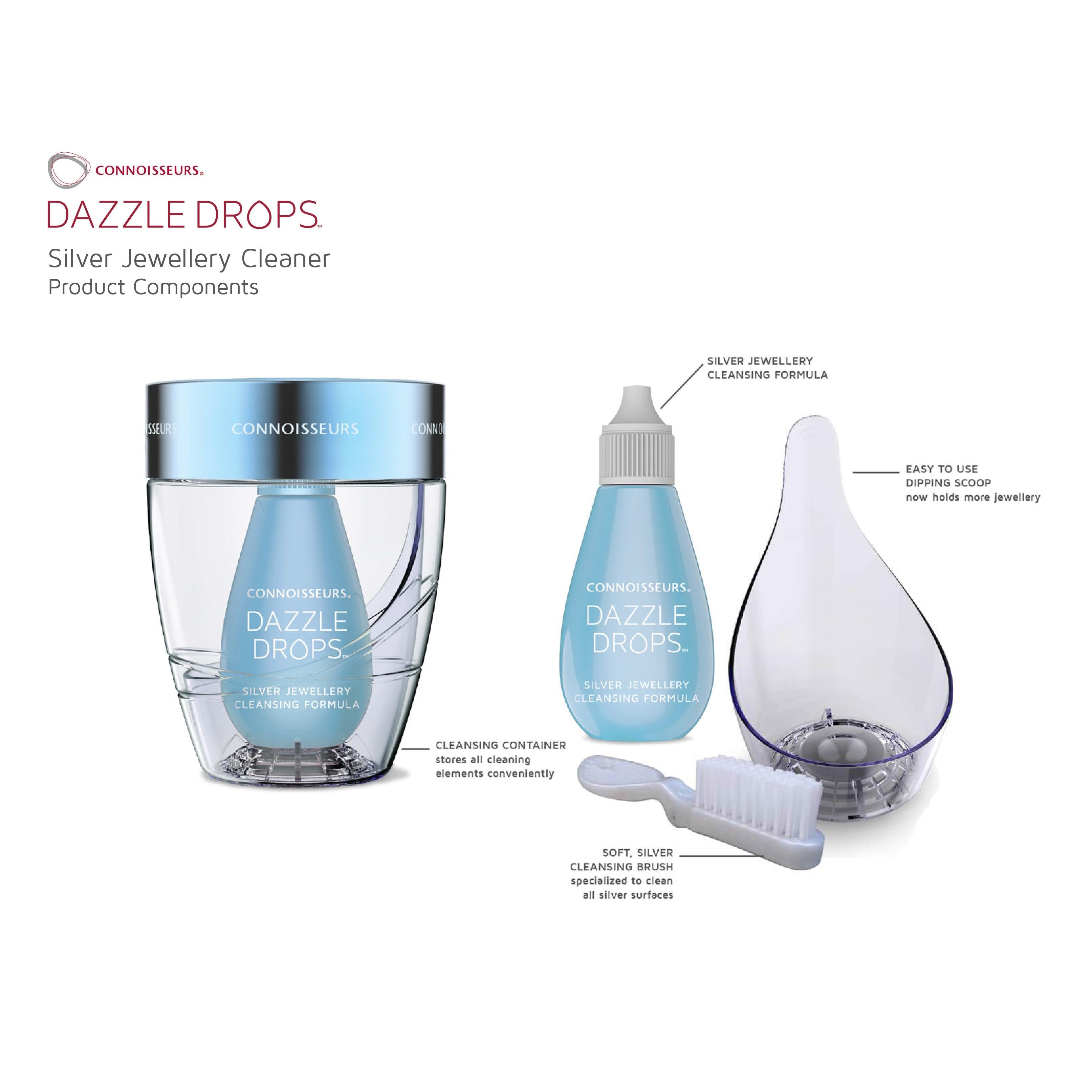 Dazzle Drops Silver Jewellery Cleaner