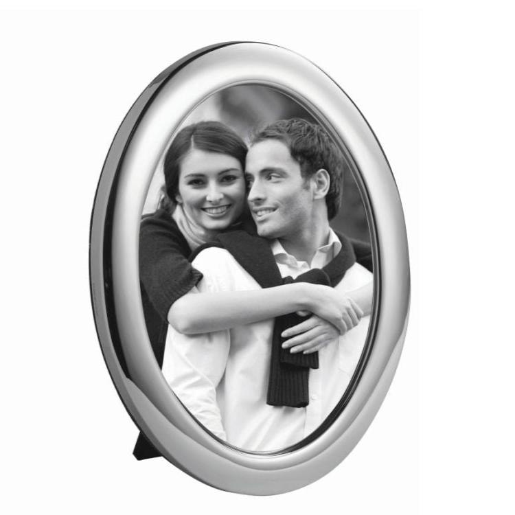 Carrs-Silver Oval Photo Frame-Dipples Jewellers