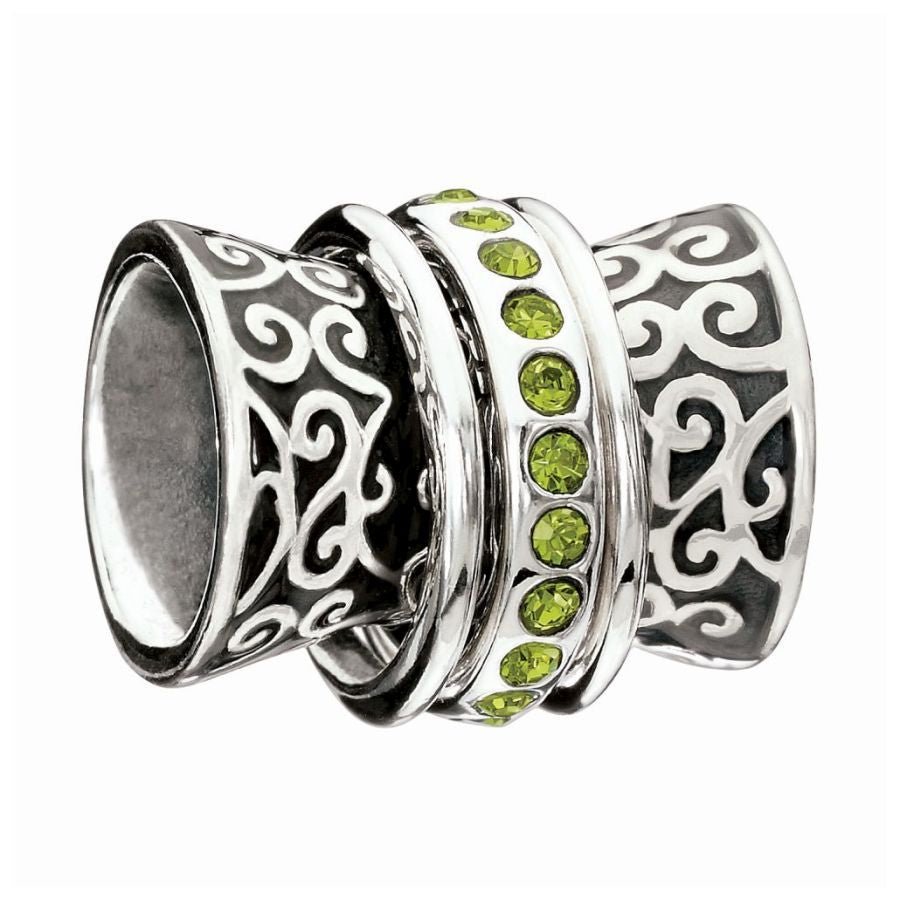 Chamilia-Silver filigree pattern bead - Palazzo Verde-Dipples Jewellers