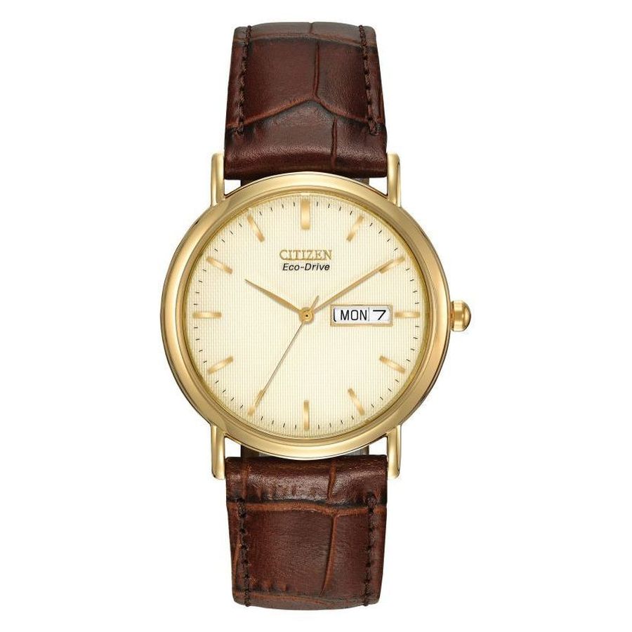 Citizen-Eco-Drive Men's strap-Dipples Jewellers