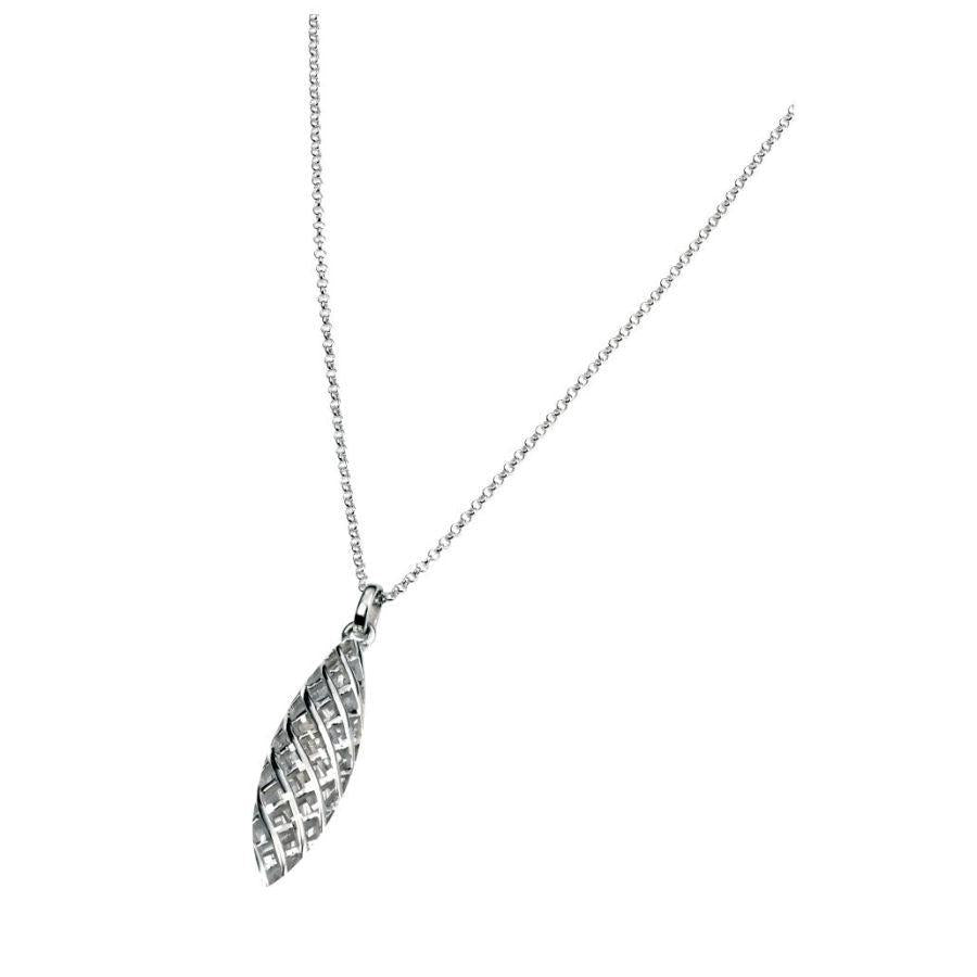 Dipples-Silver Lattice Bombe Pendant-Dipples Jewellers