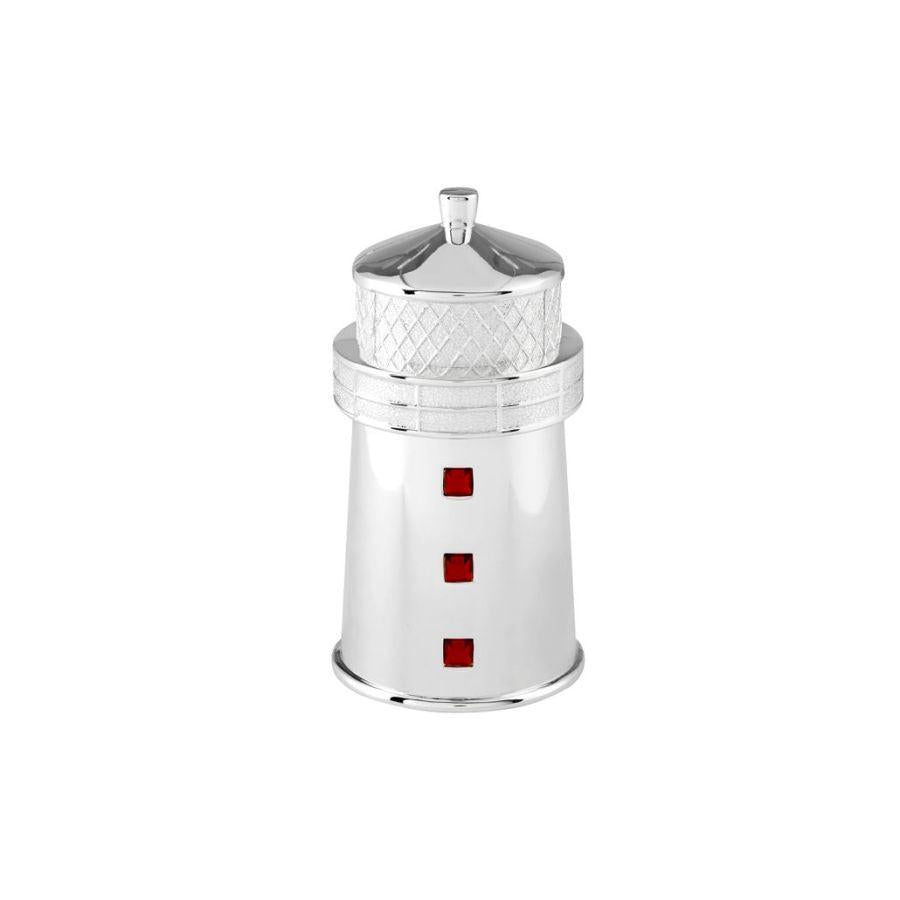 Dipples-Silver Plated Lighthouse Money Box-Dipples Jewellers