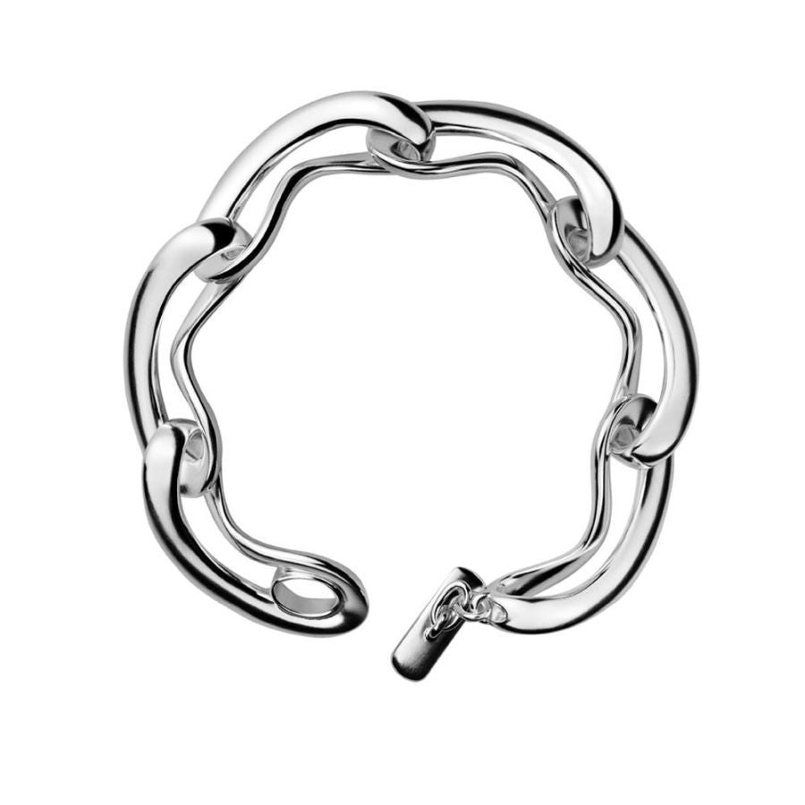 Georg Jensen-Silver Infinity Bracelet-Dipples Jewellers