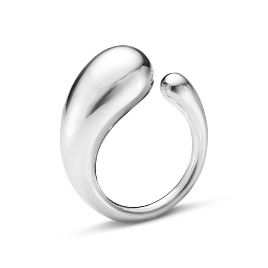 Georg Jensen-Silver Mercy Large Ring-Dipples Jewellers